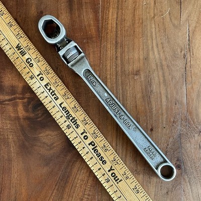 ADJUST - A -  BOX  WRENCH.  12  INCHES LONG.  MADE IN THE USA!.
