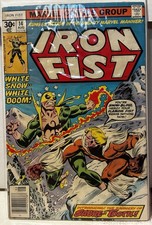 1977 Iron Fist #14 Key Issue 1st Sabretooth Complete!!
