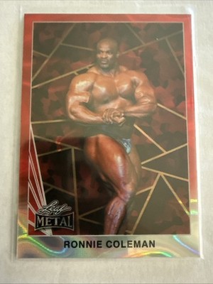 2024 Leaf Metal Collective Ronnie Coleman  # d 1/1 Red Laser