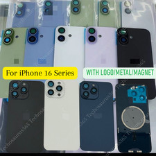 Back Glass Replacement Lot With Metal Magnet For iPhone 16/16 Plus/16 ProMax/16e