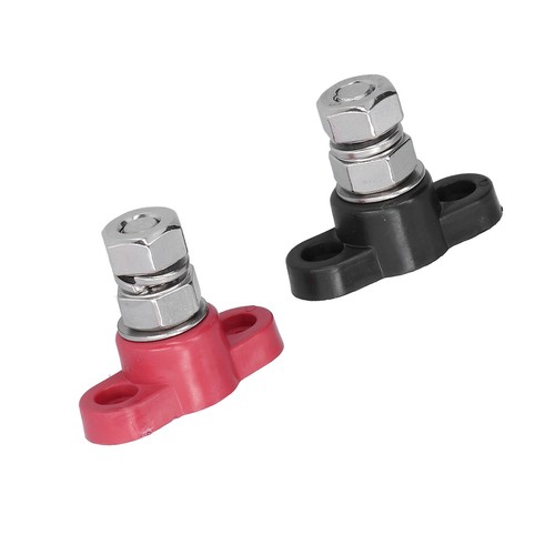 Ι SIAT11295 Power Junction Posts Red& Black Power Distribution Insulated - Picture 7 of 12
