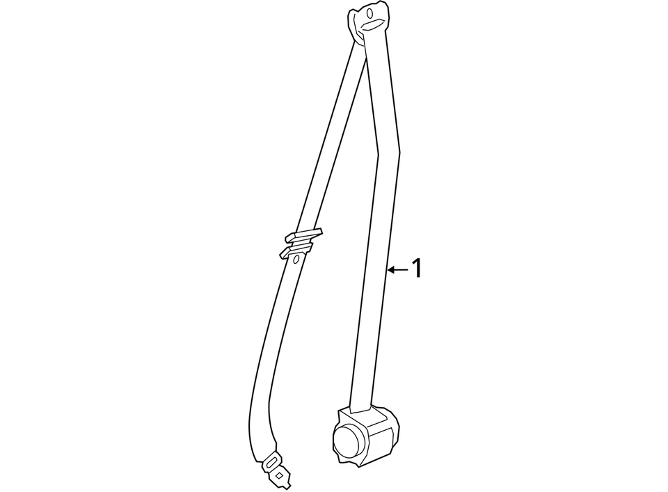 Cinturón de seguridad cubo delantero conductor retractor se adapta 09-12 BMW 750i 1428635 Foto 4 de 4