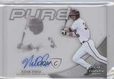 2014 Leaf Trinity Pure Auto Mike Papi #P-MP1 Auto 2b2