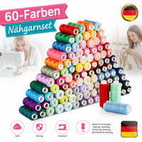 NäHgarn Farben Polyester NäHzubehöR Aufbewahrungsbox Bunte Farben MaschinennäHen