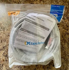 Cable Matters Clothes Dryer Power Cord 3 Prong 30 Amp 10 Feet