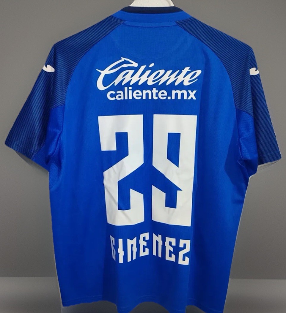 Joma Cruz Azul La Maquina Santiago Gimenez Mexico  Vintage Small