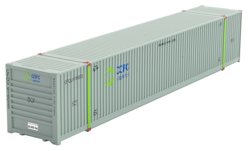 Contenedor de envío corrugado Micro-Trains MTL escala N 53 ft COFC/CFQU #618025 | Zustand: New