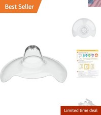 24mm Nipple Shield for Easy Breastfeeding: Designed for Latching Success