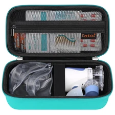 Canboc Hard Travel Case for Nebulizer Machine - Portable Handheld Bag for Adults