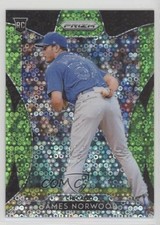 2019 Panini Prizm Tier III Lime Green Donut Circle 33/199 James Norwood #245 1t5