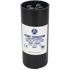 Appli Parts motor start capacitor 233-280 Mfd (microfarads) uF 110-125 VAC unive
