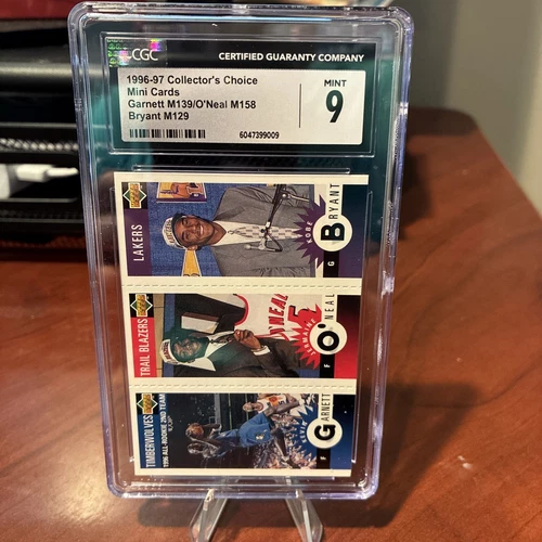 1996-97 Upper Deck Collector's Choice #M129 158 139 Kobe Bryant RC CGC 9