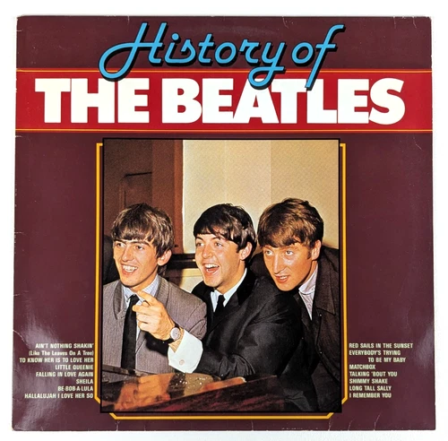 History of the Beatles Holland Import LP Vinyl - B21