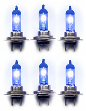 6 x H7 12V 55W Xenon Super Star ECHTE 8500K Birne Halogen blau beschichtet  WOW