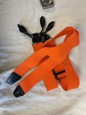 NIP Duxbak suspenders one size red or blaze orange