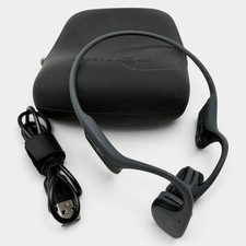 AfterShokz Trekz Air AS650 Wireless Bone Conduction Headphones Gray/Black Tested