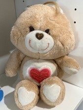 Vintage 1983 Kenner Care Bears Tenderheart Tender Heart Brown Bear 13" Vtg Orig