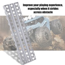 Silver RC Crawler Sand Ladder Metal 2 Pcs RC Sand Ladder For 1/10|
