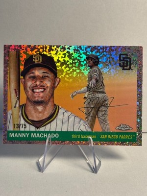 2025 Topps Chrome Platinum Manny Machado Rose Gold Mini Diamond Refractor /75