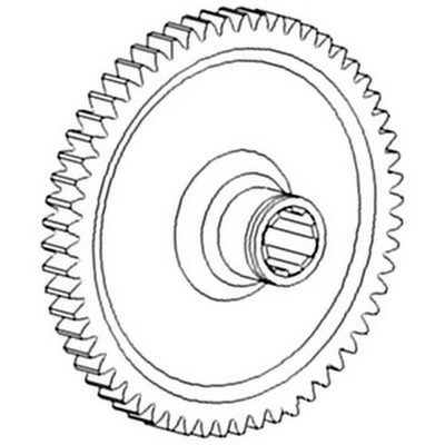 IPTO Driven Gear Fits International 756 766 826 856 1066 1456 1466 1468 528677R1