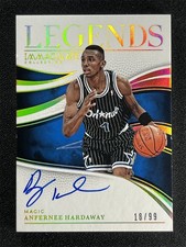 2024-25 Panini Immaculate Collection Anfernee Hardaway #IL-AHO Legends Auto /99