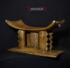 Old Large Ashanti Ceremonial Stool - Ahenkro Region, Ghana
