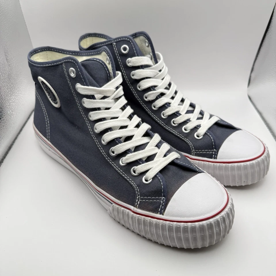 Zapatillas PF Flyers Center Hi High Top Base Postura Azul Unisex M 11/W 12.5 Foto 2 de 4