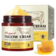 Rindertalg Honig Beef Tallow Gesicht Creme Hautpflege Balsam Hautpflegecreme