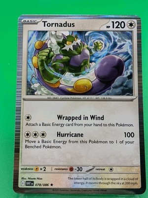 Tornadus - 078/086 - Holo Rare - Pokemon White Flare ENG | eBay