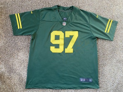 Kenny Clark Green Bay Packers Green & Gold Nike Jersey #97 - XXXL - Excellent!