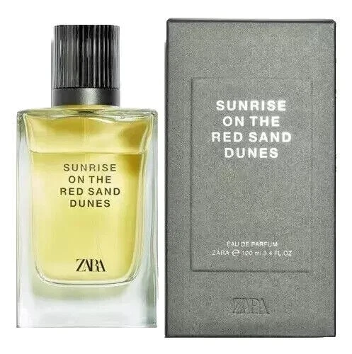 ZARA Sunrise On The Red Sand Dunes EDP New Freagrance 100 ml Perfume Hombre... - Imagen 2 de 2
