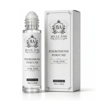 BELLE AME Pheromones Premium Women's Perfume Long-Lasting Roll-On Oil-Based 10ml