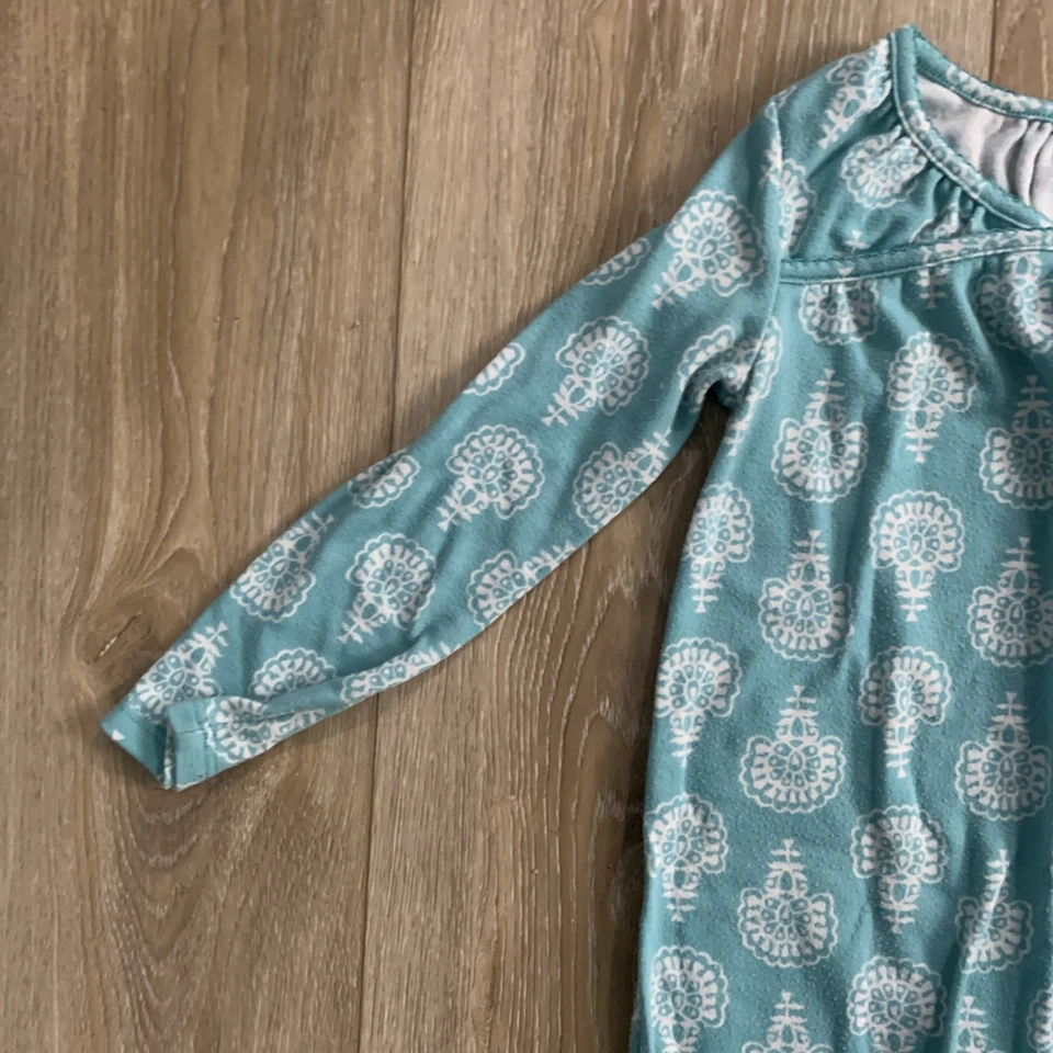 Pijama feminino Tea Collection tamanho 6 verde-petróleo - Imagem 3 de 4