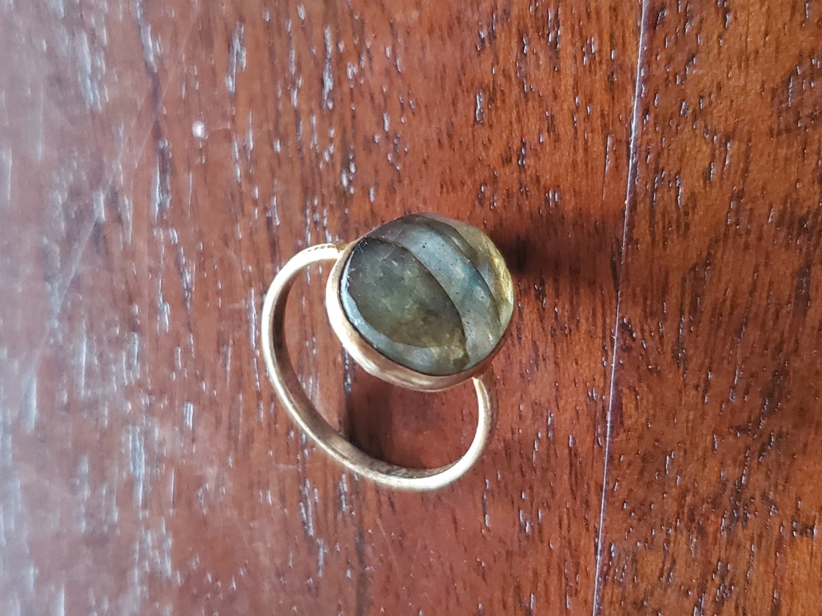 Beautiful Labradorite Ring Handmade - image 6