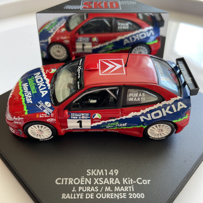 Citroen Xsara Kit-Car #1 Rallye de Ourense 2000 Puras/Marti Skid 1/43 Citroen Xsara Kit-Car #1 Rallye de Ourense 2000 Puras/Marti Skid 1/43