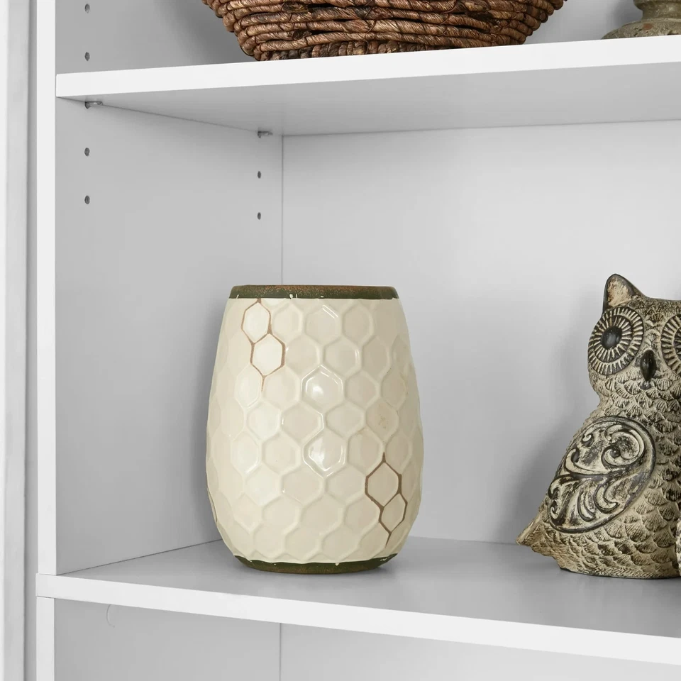 Mainstays 5-Shelf Bookcase with Adjustable Shelves, White - Image 4 of 4