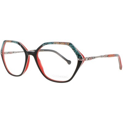 Coco Song Women's Eyeglasses Black Plastic Full Rim Frame SWEET MAMA CV257.01-09