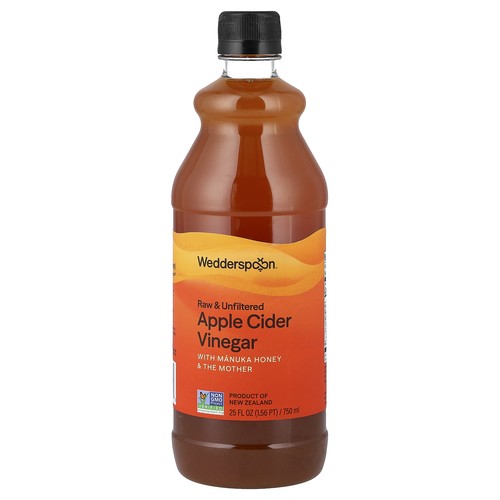 Apple Cider Vinegar, Raw & Unfiltered, with Manuka Honey & The Mother, 25 fl oz