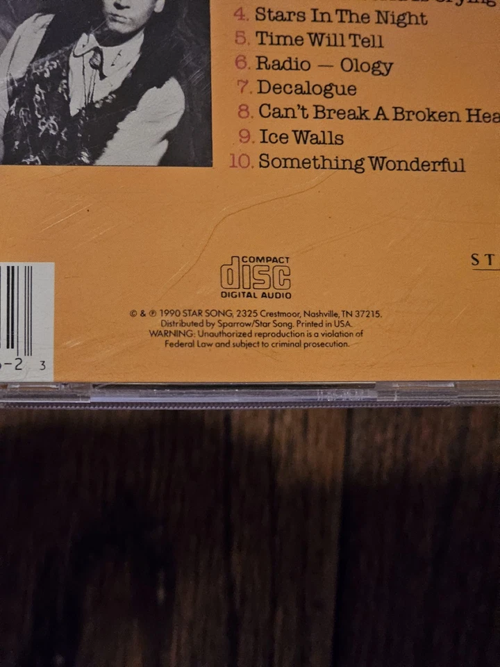 Media Alert by John Lawry CD 1990 Star Song VG Foto 4 de 4