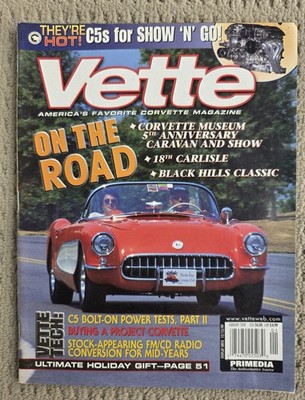 Vette Magazine January 2000 C5 Bolt-ons, Show & Go C5's, Black Hills Classic