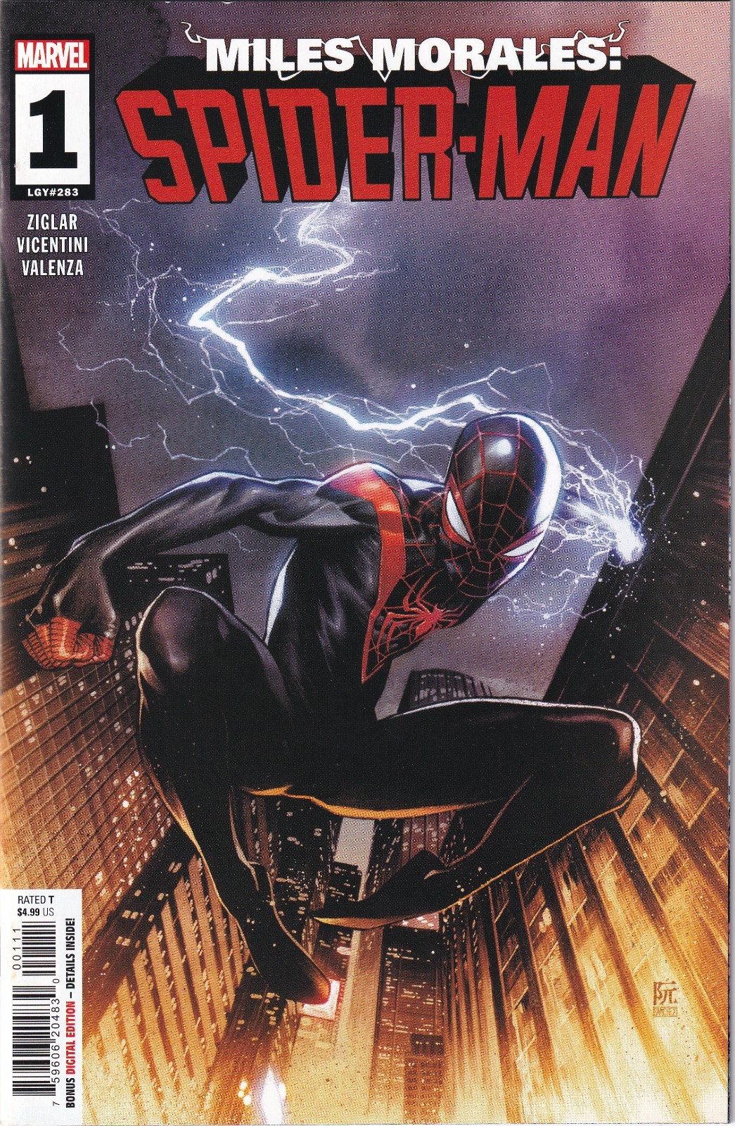 Miles Morales Spider-Man # 1 Cover A NM Marvel 2022 1st App Raneem ...