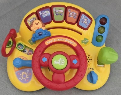 Vtech Turn and Learn Driver Lights And Sounds Tested And Working Good Condition 