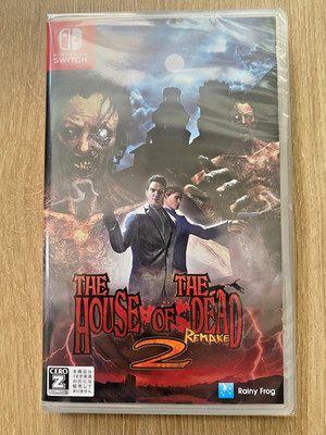 The House of the Dead 2 Remake Switch Nintendo Japan Version English New Sealed