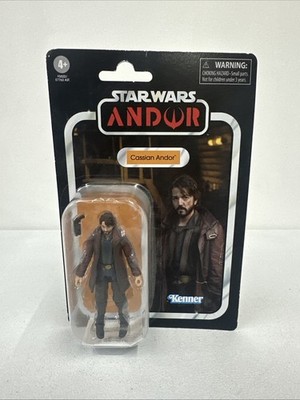 Hasbro Star Wars The Vintage Collection Cassian Andor 3.75 in Figure BOX WEAR
