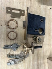 Russwin Cylinder Mortise Lock Reversible NOS