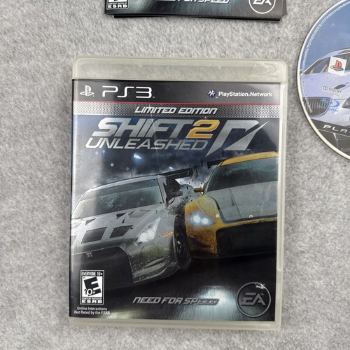 Need For Speed Shift 2 Unleashed Limited Edition PS3 PlayStation 3 CIB - Picture 2 of 5