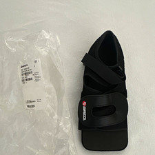 Breg Square Toe Post-Op Shoe, Size L, Black -...