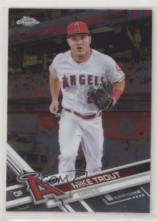 2017 Topps Chrome Mike Trout #200 00n5