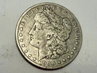 1900-O/CC Morgan silver dollar. Fine-VF. OMM over-mintmark. #n2d1
