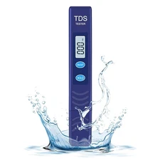 TDS Meter, Electronic Water Tester with 0-9990 PPM Measurement Range, Hand... 